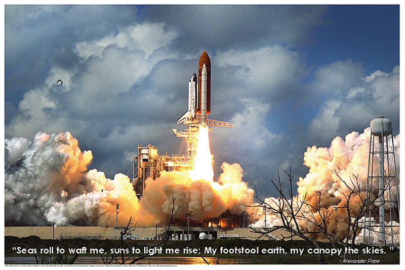 Space Shuttle Blastoff